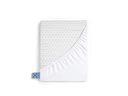 Smartsleep Fixleintuch Cooling 100 x 200 cm, Weiss
