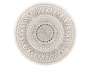 Hanse Home Teppich Porto Ø 140 cm, Grün/Crème