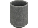 Wenko Zahnputzbecher Denia Polyresin Beige