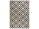 Hanse Home Malta In- & Outdoor Teppich 80 x 150 cm, Schwarz/Crème