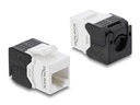 Delock Keystone-Modul RJ45 Buchse zu LSA Cat.6 UTP werkzeugfrei