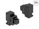 Delock Keystone-Modul 2 Pin Terminalblock zu USB Type-C Buchse