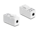 Delock Keystone-Modul 3.5 mm 4 Pin zu 3.5 mm 4 Pin