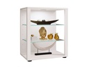VCM Vitrine Glasol S 52 x 60 cm, Grau