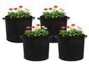 STRUCT Pflanzentasche 4er Set, Filz, 30 x 30 x 25 cm