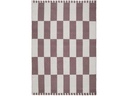 Urbanara Teppich Iniola 140 x 200 cm, Blaugrau/Weiss