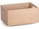 Zeller Present Aufbewahrungskiste Buche 30 x 20 x 7 cm, Braun