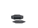 Zone Denmark Glasuntersetzer Hexagon 6er Set Taupe