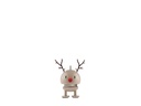 Hoptimist Aufsteller Bumble Rentier XS Weiss