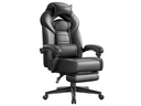 Songmics Gamingstuhl 70 x 64 x 128 cm Schwarz