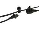 Max Hauri Lichterkette outdoor 10x E27 ILLU5 x 13 L=11.5m Typ 11 IP55