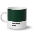 Pantone by Copenhagen Design Espresso-Tassen 120 ml, 1 Stück, Weiss/Dunkelviolett