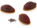 Silikomart Silikomart – Cacao 700 Silikon Grau Rot mit Ausstecher