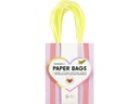 Folia Paper Bags S 20 Stück, 12 x 5,5 x 15 cm, 4 Motive sortiert