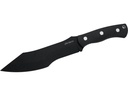 Herbertz Bushcraft- und Survivalmesser D2 schwarz micarta