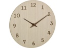 TFA Dostmann Wanduhr Braun