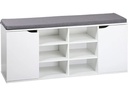Kesper Eddie mit Sitzkissen und 8 Fächern Weiss