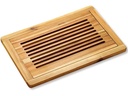 Kesper Brotschneidebrett Bambus mit Krümelfach 42 x 28 x 2 cm