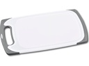Kesper Schneidebrett Kunststoff Weiss Grau 25 x 15 x 1 cm