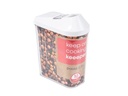 keeeper Paola 0.5 l, Transparent/Weiss