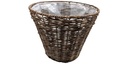 CHALET Chalet Rattan Topf Kobo Wild M Braun