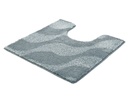 Kleine Wolke Badteppich Onda 55 x 55 cm, Grau