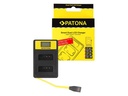 Patona Ladegerät Smart Dual LCD USB Canon LP-E12