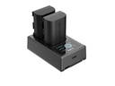 Smallrig Digitalkamera-Akku LP-E6NH Akku und Charger Kit