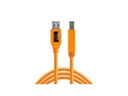 Tether Tools Kabel TetherPro USB 3.0 zu Male B, 4.6 Meter Orange