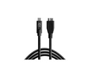 Tether Tools Kabel TetherPro USB-C zu 3.0 Micro-B, 4.6 m Schwarz