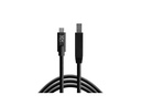 Tether Tools Kabel TetherPro USB-C zu USB 3.0 Male B, 4.6 m Schwarz
