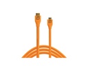 Tether Tools Kabel TetherPro HDMI Mini zu HDMI 2.0, 4.6 m Orange